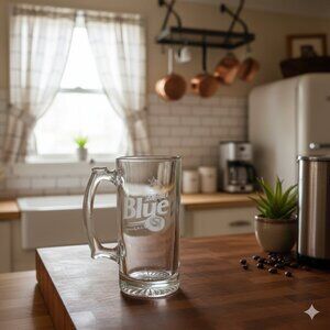 NHL Labatt Columbus Blue Jackets Glass Mug